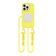 COPERTURA TECH-PROTECT MAGNECKLACE MAGSAFE IPHONE 14 PRO GIALLO CANARINO