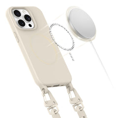 COPERTURA TECH-PROTECT MAGNECKLACE MAGSAFE IPHONE 14 PRO COSMIC LATTE