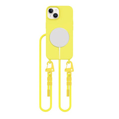 COPERTURA TECH-PROTECT MAGNECKLACE MAGSAFE IPHONE 15 GIALLO CANARINO
