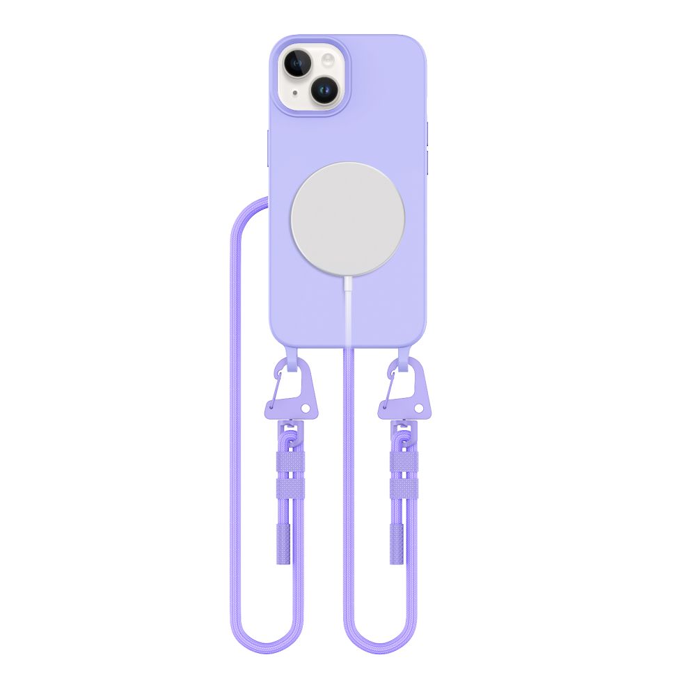 COPERTURA TECH-PROTECT MAGNECKLACE MAGSAFE IPHONE 15 LAVANDA