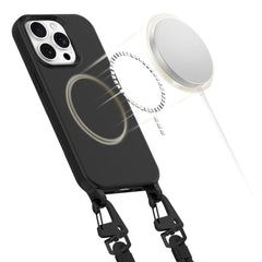COPERTURA TECH-PROTECT MAGNECKLACE MAGSAFE IPHONE 15 PRO NERA