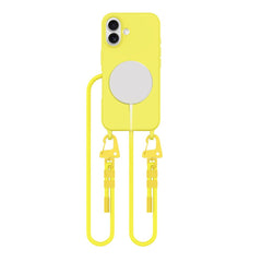 COPERTURA TECH-PROTECT MAGNECKLACE MAGSAFE IPHONE 16 GIALLO CANARINO