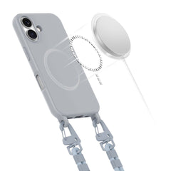 COPERTURA TECH-PROTECT MAGNECKLACE MAGSAFE IPHONE 16 GRIGIO CRAYON