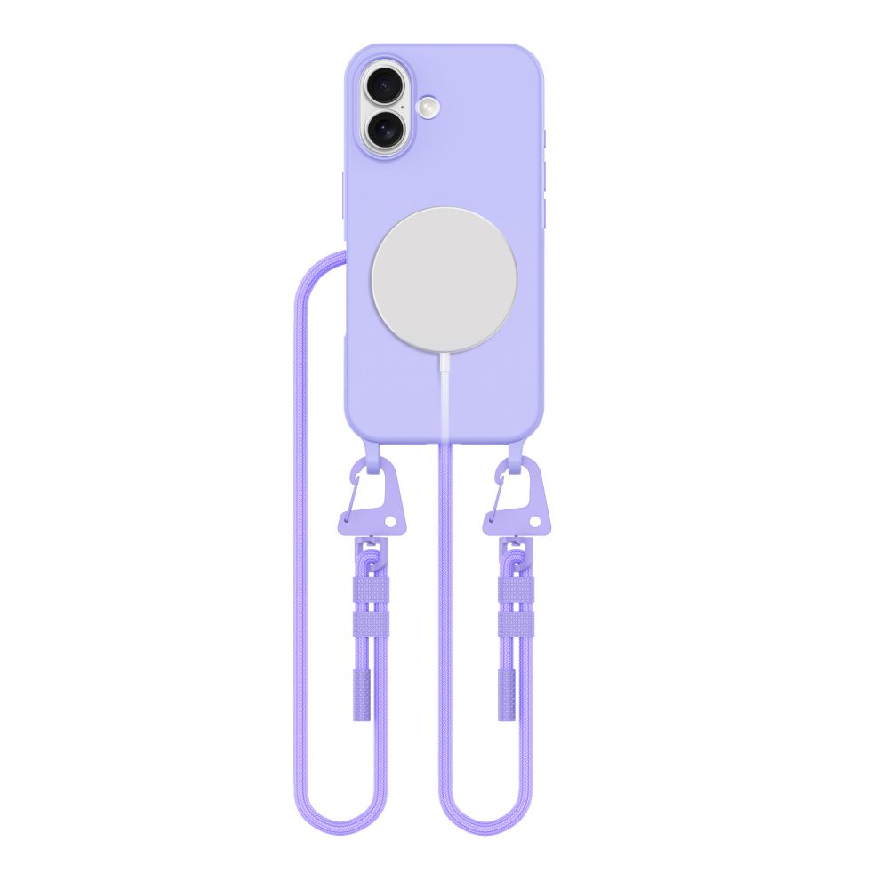 COPERTURA TECH-PROTECT MAGNECKLACE MAGSAFE IPHONE 16 LAVANDA