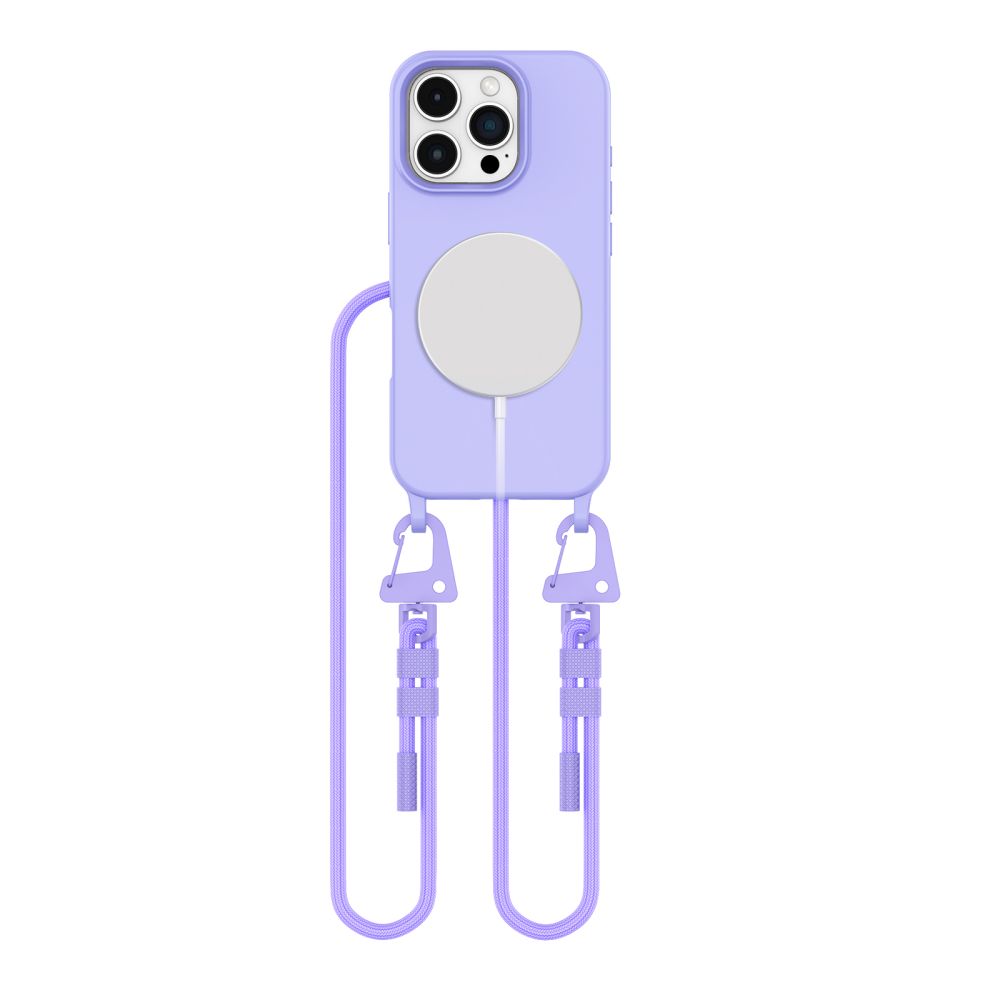 COPERTURA TECH-PROTECT MAGNECKLACE MAGSAFE IPHONE 16 PRO LAVANDA