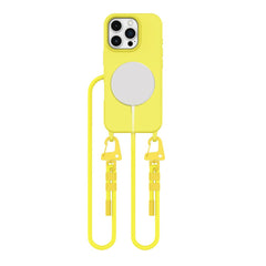 COPERTURA TECH-PROTECT MAGNECKLACE MAGSAFE IPHONE 16 PRO MAX GIALLO CANARINO