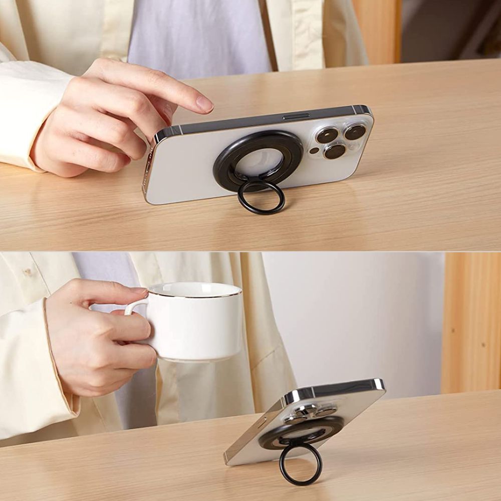 TECH-PROTECT ANELLO MAGNETICO MAGSAFE PER TELEFONO GRIGIO