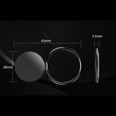 TECH-PROTECT ANELLO MAGNETICO PER TELEFONO NERO
