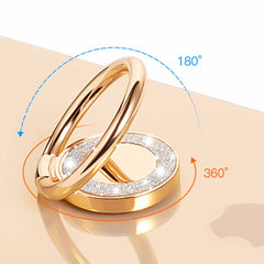 TECH-PROTECT ANELLO MAGNETICO PER TELEFONO GLITTER ORO