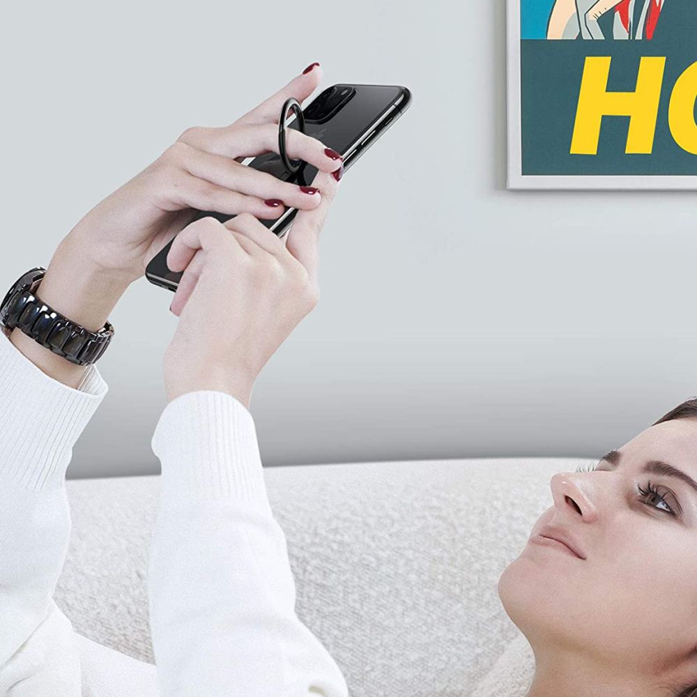 TECH-PROTECT ANELLO MAGNETICO PER TELEFONO MARMO ROSA