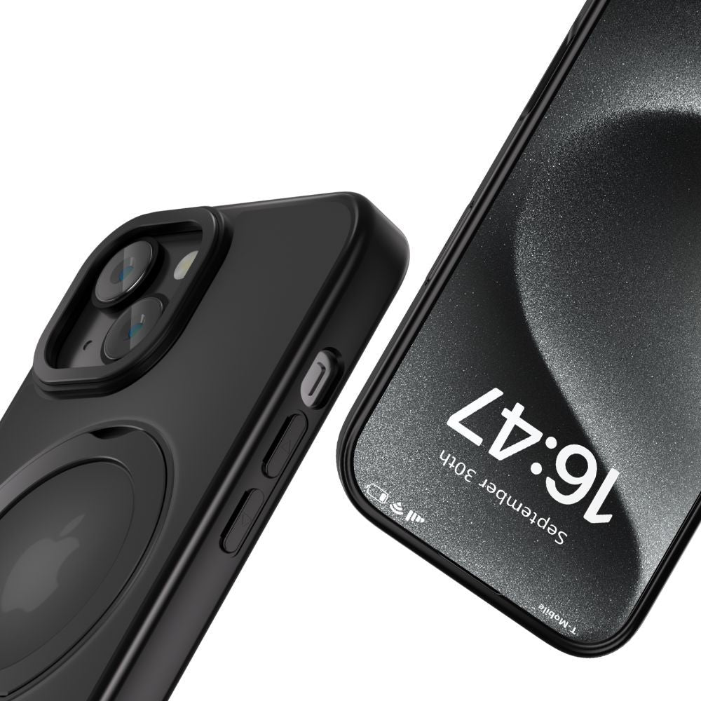 COPERTURA TECH-PROTECT MAGRING MAGSAFE GALAXY S24 FE NERO OPACO