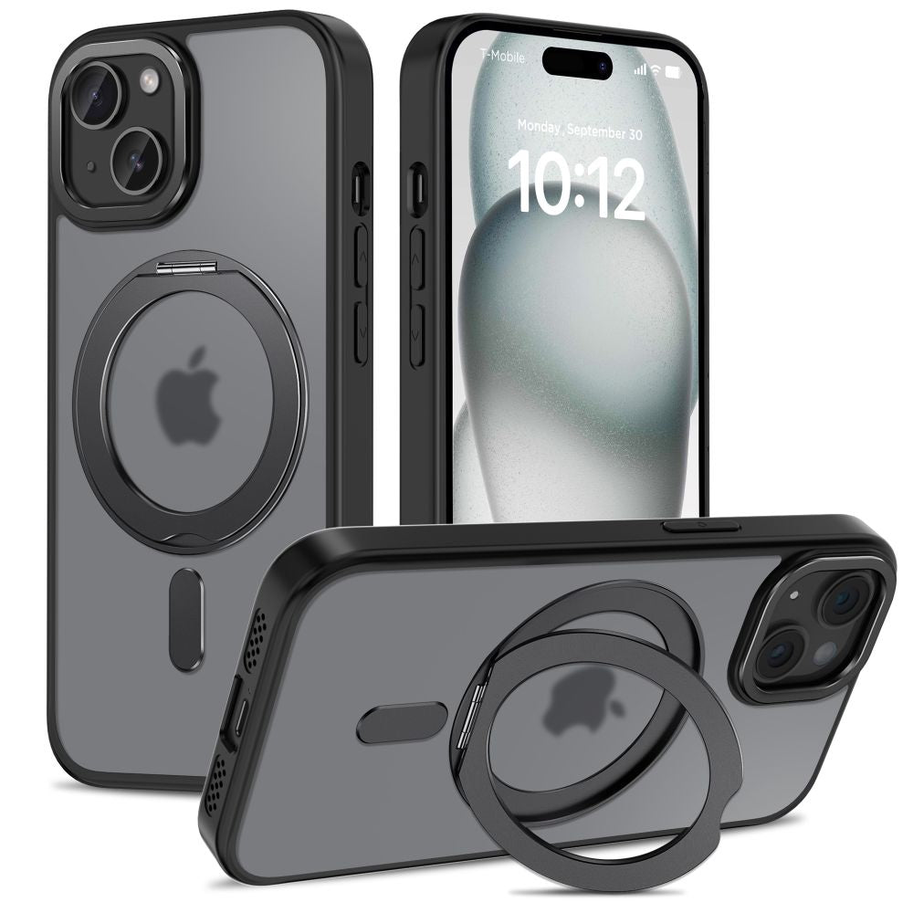 TECH-PROTECT MAGRING MAGSAFE IPHONE 15 NERO OPACO