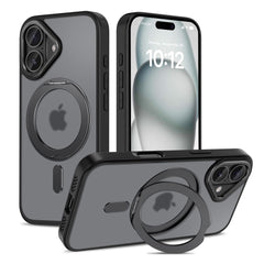 COPERTURA TECH-PROTECT MAGRING MAGSAFE IPHONE 16 NERO OPACO