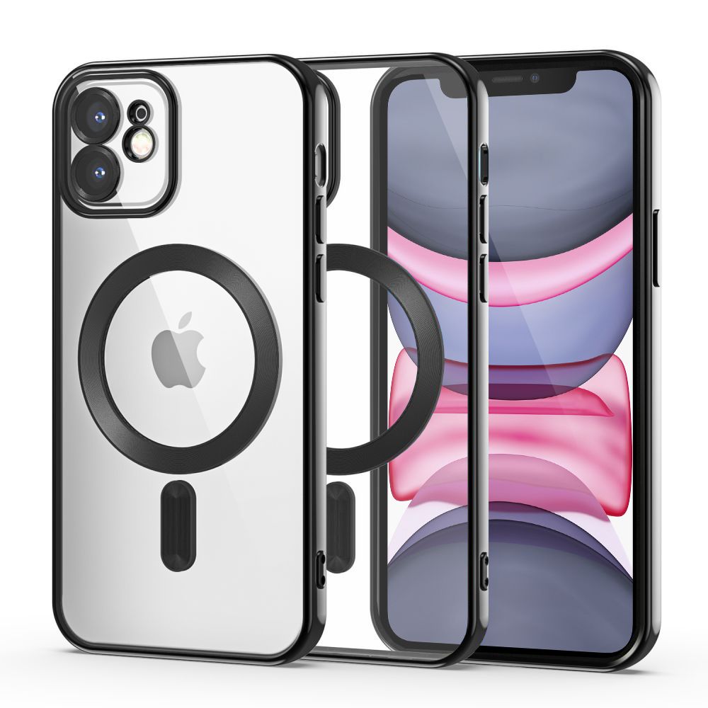 COPERTURA PER IPHONE 11 HEYCASE MAGSHINE MAGSAFE NERA