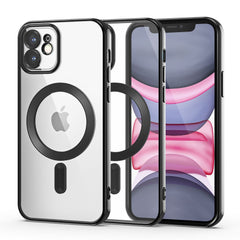 COPERTURA PER IPHONE 11 HEYCASE MAGSHINE MAGSAFE NERA