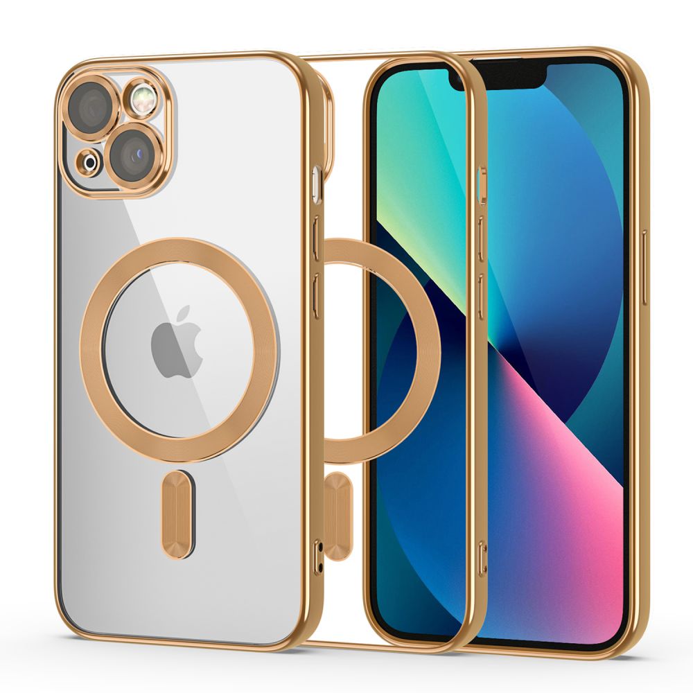 COPERTURA TECH-PROTECT MAGSHINE MAGSAFE IPHONE 13 ORO