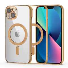 COPERTURA TECH-PROTECT MAGSHINE MAGSAFE IPHONE 13 ORO
