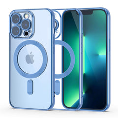 COPERTURA TECH-PROTECT MAGSHINE MAGSAFE IPHONE 13 PRO BLU CIELO