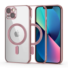 COPERTURA PER IPHONE 13 HEYCASE MAGSHINE MAGSAFE ROSE GOLD