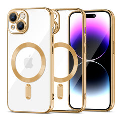 COPERTURA TECH-PROTECT MAGSHINE MAGSAFE IPHONE 15 ORO