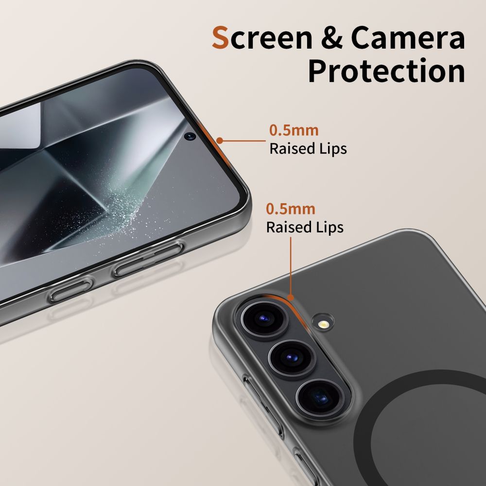 COPERTURA TECH-PROTECT MAGSLIM MAGSAFE GALAXY S25 OPACO/NERO