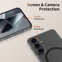 COPERTURA TECH-PROTECT MAGSLIM MAGSAFE GALAXY S25 OPACO/NERO