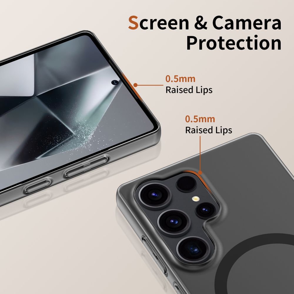 COPERTURA TECH-PROTECT MAGSLIM MAGSAFE GALAXY S25 ULTRA OPACO/NERO