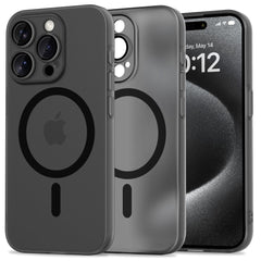 TECH-PROTECT MAGSLIM MAGSAFE IPHONE 15 PRO OPACO/NERO