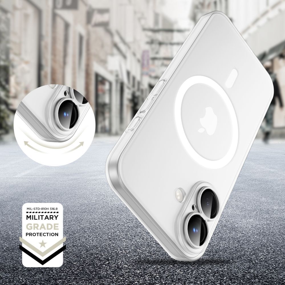 COPERTURA TECH-PROTECT MAGSLIM MAGSAFE IPHONE 16E MATTE/ICE