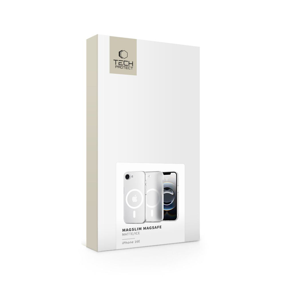 COPERTURA TECH-PROTECT MAGSLIM MAGSAFE IPHONE 16E MATTE/ICE