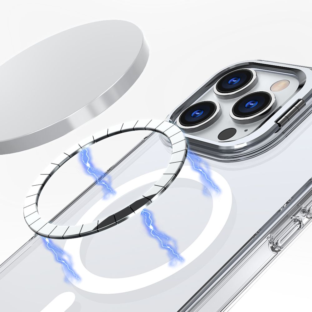COPERTURA TECH-PROTECT MAGSTAND MAGSAFE IPHONE 16 TRASPARENTE
