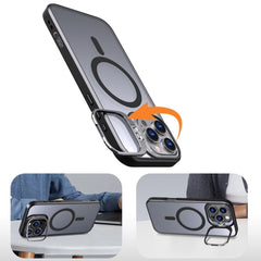 COPERTURA TECH-PROTECT MAGSTAND MAGSAFE IPHONE 16 NERO OPACO