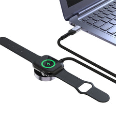 CAVO MAGNETICO TECH-PROTECT MC01 ULTRABOOST TYPE-C 120CM PER APPLE WATCH NERO