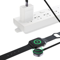 CAVO MAGNETICO TECH-PROTECT MC01 ULTRABOOST TYPE-C 120CM PER APPLE WATCH NERO