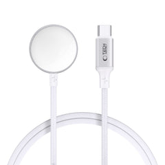 CAVO MAGNETICO TYPE-C 100CM TECH-PROTECT MC02 ULTRABOOST PER APPLE WATCH BIANCO