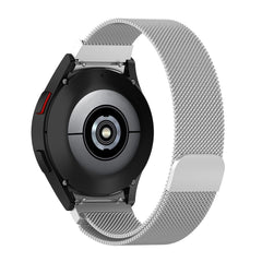 TECH-PROTECT MILANESEBAND SAMSUNG GALAXY WATCH 4 / 5 / 5 PRO / 6 / 7 / FE ARGENTO