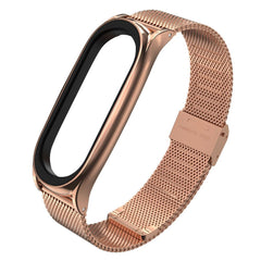CINTURINO PER XIAOMI MI SMART BAND 5 / 6 / 6 NFC DOOP MILANESE LOOP ORO ROSA