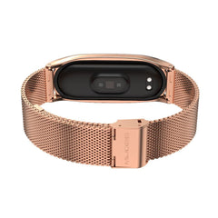 CINTURINO PER XIAOMI MI SMART BAND 5 / 6 / 6 NFC DOOP MILANESE LOOP ORO ROSA