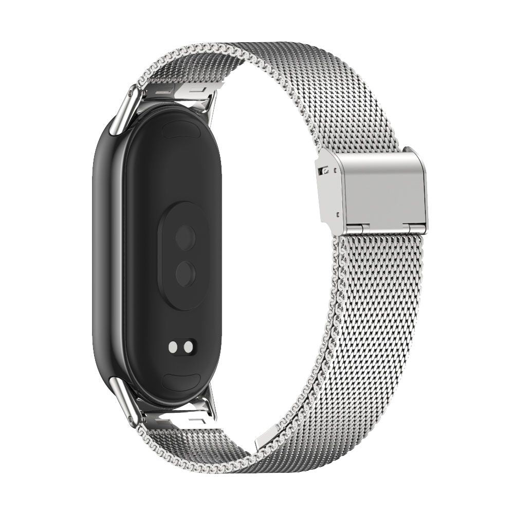 CINTURINO PER XIAOMI MI BAND 8 / 9 / NFC DOOP MILANESE LOOP ARGENTO