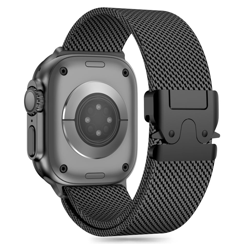 CINTURINO TECH-PROTECT MILANO APPLE WATCH 6 / 7 / 8 / 9 / 10 / SE / ULTRA 1 / 2 (44 / 45 / 46 / 49 MM) NERO
