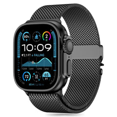 CINTURINO TECH-PROTECT MILANO APPLE WATCH 6 / 7 / 8 / 9 / 10 / SE / ULTRA 1 / 2 (44 / 45 / 46 / 49 MM) NERO