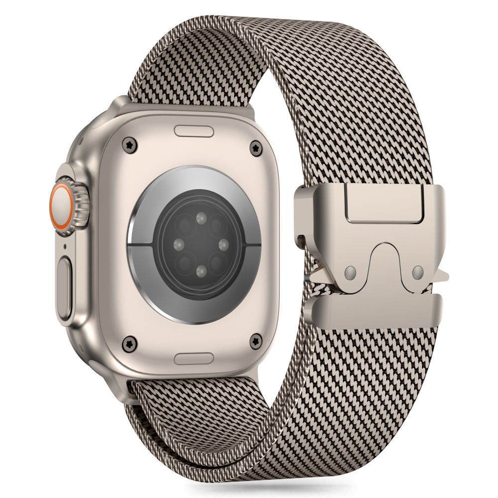 CINTURINO TECH-PROTECT MILANO APPLE WATCH 6 / 7 / 8 / 9 / 10 / SE / ULTRA 1 / 2 (44 / 45 / 46 / 49 MM) TITANIO