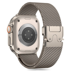 CINTURINO TECH-PROTECT MILANO APPLE WATCH 6 / 7 / 8 / 9 / 10 / SE / ULTRA 1 / 2 (44 / 45 / 46 / 49 MM) TITANIO