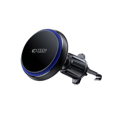 Supporto per telefono da auto con ricarica wireless TECH-PROTECT MM15W-V4 MAGNETIC MAGSAFE VENT CAR MOUNT WIRELESS CHARGER 15W NERO