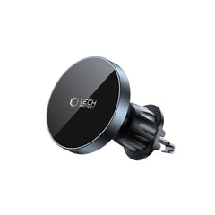 Supporto per telefono da auto con ricarica wireless TECH-PROTECT MM15W-V5 MAGNETIC MAGSAFE CD & VENT CAR MOUNT WIRELESS CHARGER 15W NERO/NERA