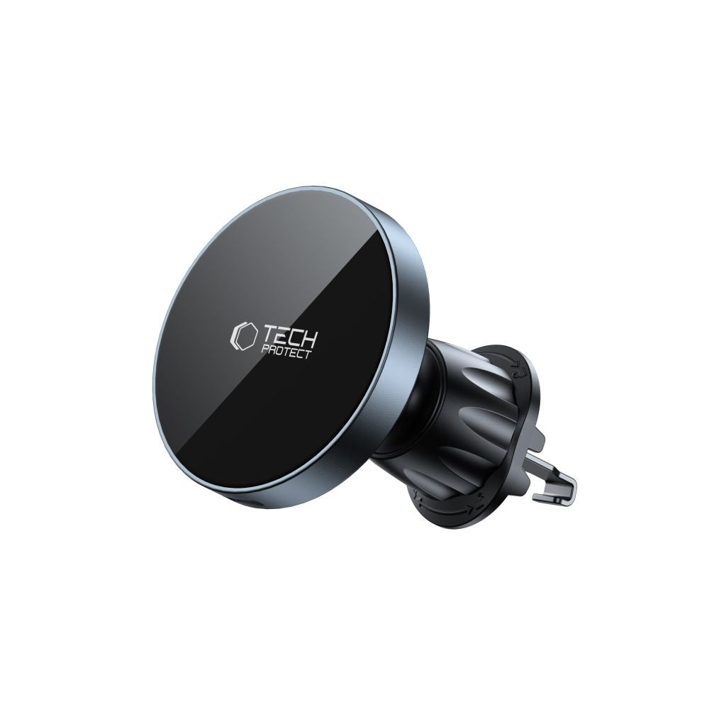 MONTAGGIO PER TELEFONO IN AUTO CON RICARICA WIRELESS TECH-PROTECT MM15W-V5 MAGNETIC MAGSAFE PER CRUSCOTTO E VENTILAZIONE RICARICATORE WIRELESS 15W NERO/NERO
