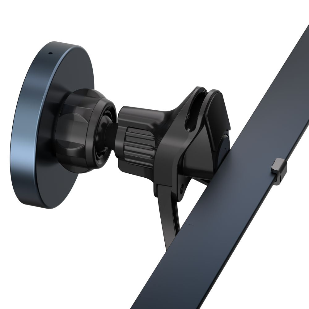 Supporto per telefono da auto con ricarica wireless TECH-PROTECT MM15W-V5 MAGNETIC MAGSAFE STABLE VENT CAR MOUNT WIRELESS CHARGER 15W NERO/NERO