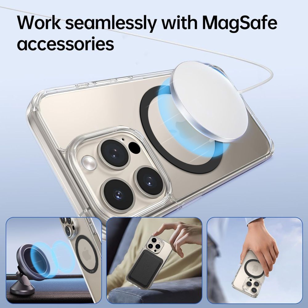 TECH-PROTECT MMP-110 2IN1 ANELLO MAGNETICO MAGSAFE NERO & NERO