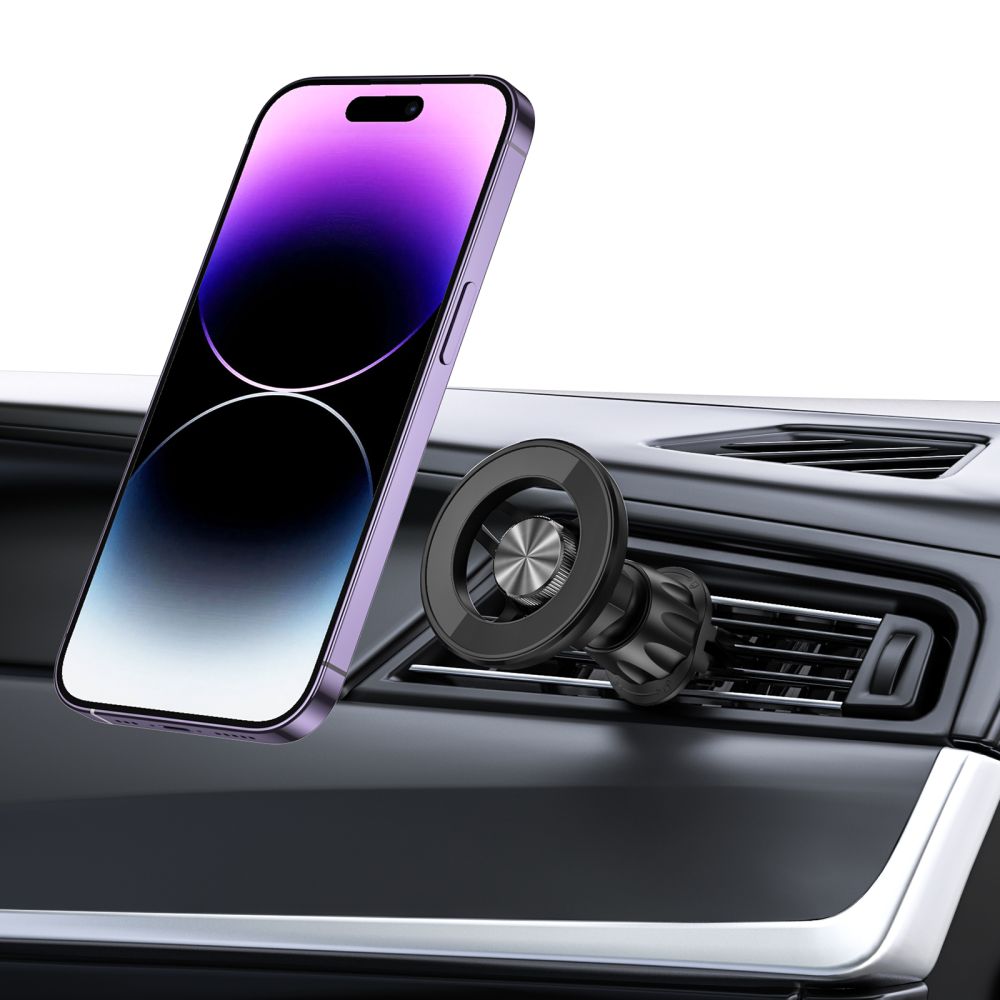 MONTAGGIO PER AUTO TECH-PROTECT N54 MAGNETIC MAGSAFE VENT CAR MOUNT NERO