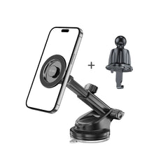 MONTAGGIO PER TELEFONO AUTO TECH-PROTECT N58 MAGNETICO MAGSAFE PER CRUSCOTTO E VENTILAZIONE NERO